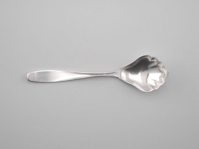 BSF Iris 90 versilbert Zuckerlöffel