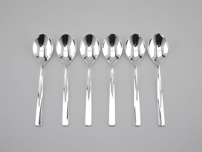 WMF Amsterdam 800 Silber Dessertlöffel Set