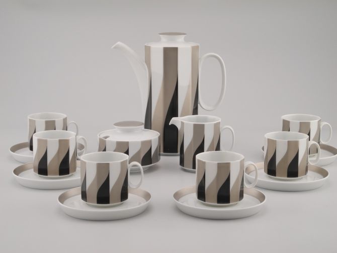 Rosenthal Polygon Melos Mokkaservice