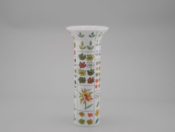 Rosenthal Berliner Frühling Emilio Pucci Vase 19cm