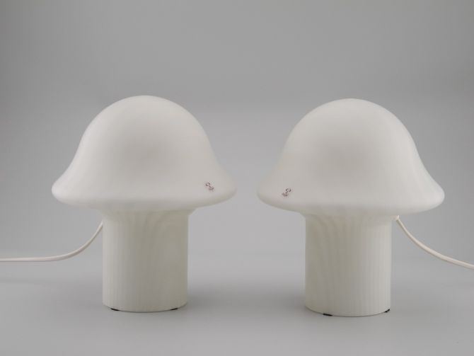 Peill & Putzler Kenia Pilzlampe Nachttischlampe Duo