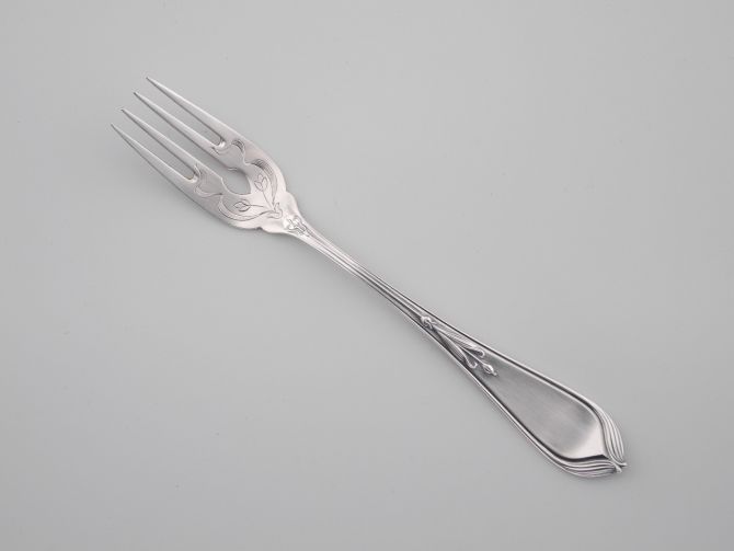 Koch & Bergfeld Bremer Lilie 800 Silber Fischgabel