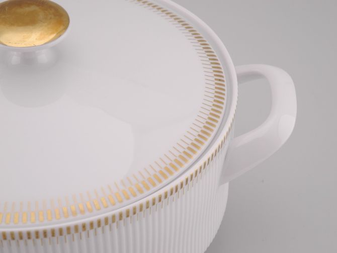 Arzberg 2075 Strichkante Gold Ragout