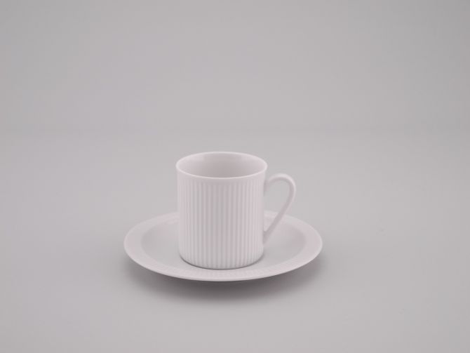 Arzberg 2075 uni weiss Mokkatasse