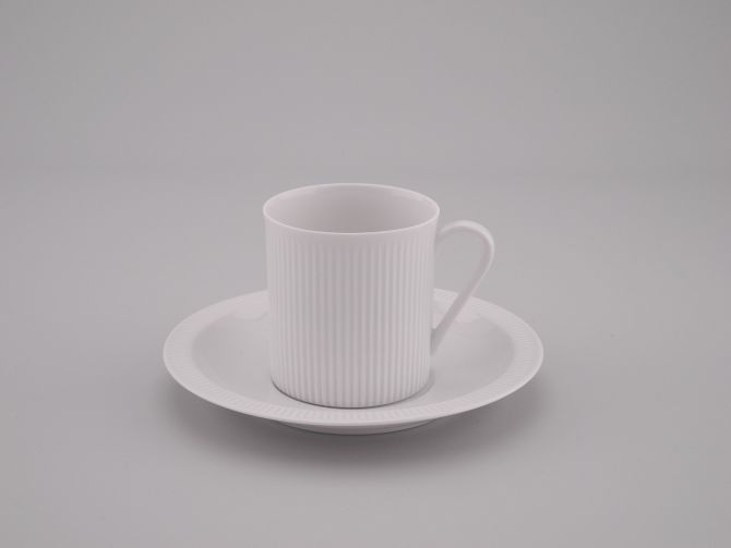 Arzberg 2075 uni weiss Kaffeetasse
