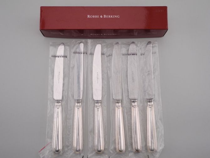 Robbe & Berking Classic Faden 150 Tafelmesser Set