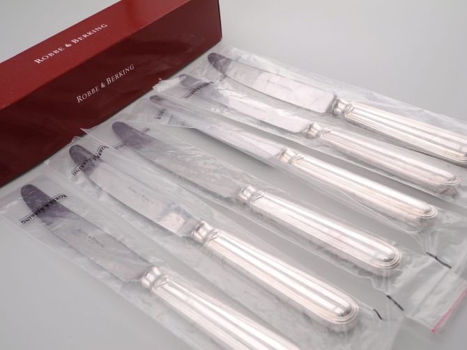 Robbe & Berking Classic Faden 150 Tafelmesser Set