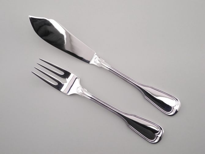 Robbe & Berking Alt Faden 150 Fischbesteck 1P