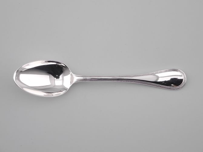 Christofle Perles 925 Silber Kaffeelöffel