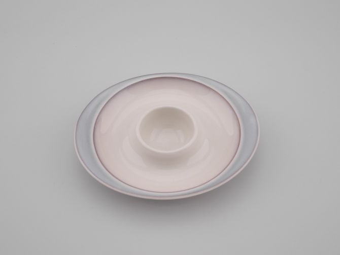 Eierbecher aus der vintage alten Serie Casa Ombra von Thomas Porzellan in Steingut Keramik