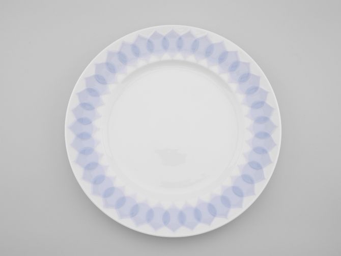 Rosenthal Lotus Kobalt blau Speiseteller