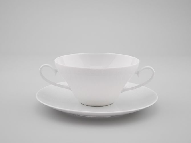 Rosenthal Romanze in weiss Suppentasse