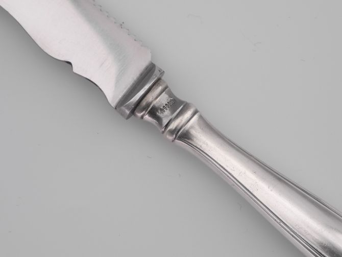 Lutz & Weiss Neu Barock 4200 Silber 800 Tomatenmesser