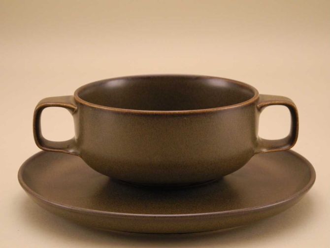 Rosenthal Kaari braun Suppentasse