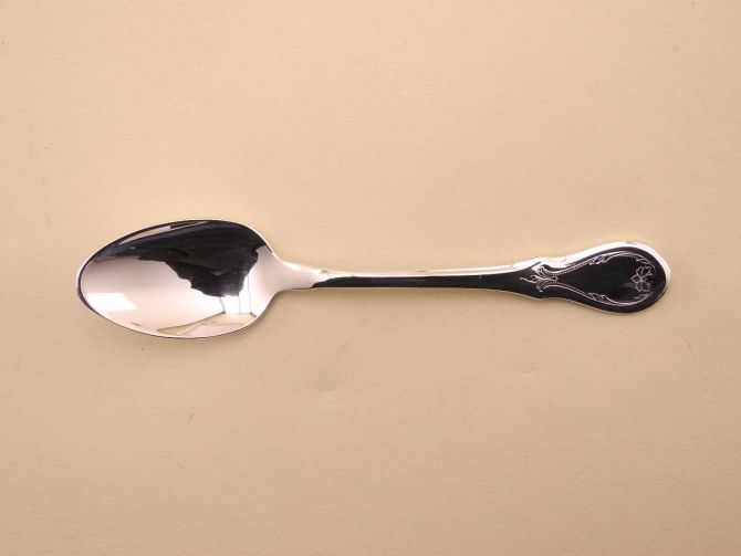 WMF Würzburger Gravur versilbert 90 Kaffeelöffel