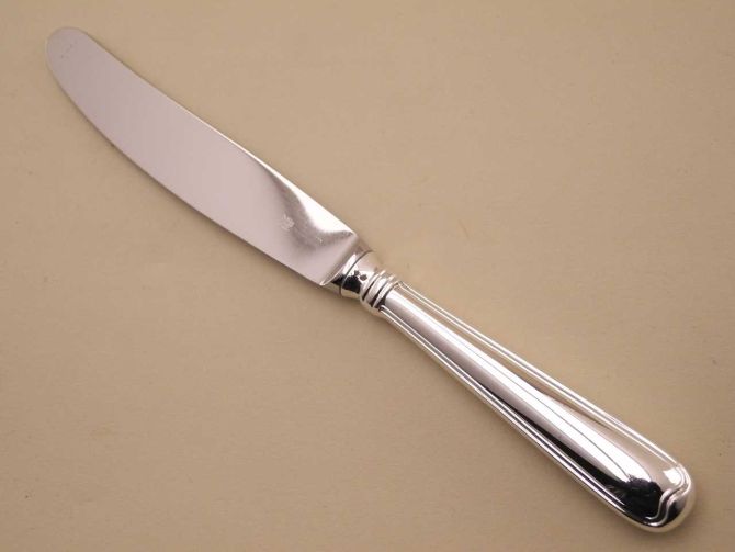 WMF Augsburger Faden versilbert 90 Tafelmesser 2. Wahl