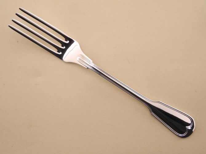 WMF Augsburger Faden versilbert 90 Tafelgabel