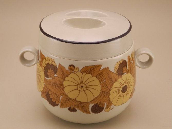 Ragout Deckelschale vintage alte Serie Terra Dekor Prato von Rosenthal Keramik