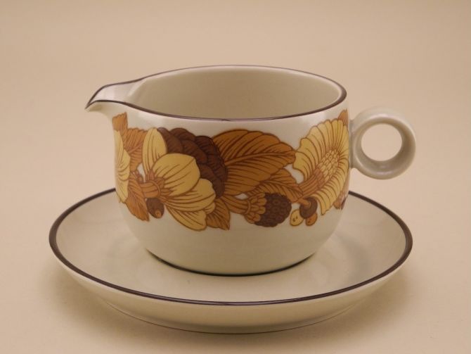 Sauciere vintage alte Serie Terra Dekor Prato von Rosenthal Keramik