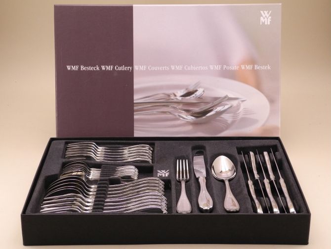 WMF Englische Rose cromargan Komplettbesteck 6 Personen