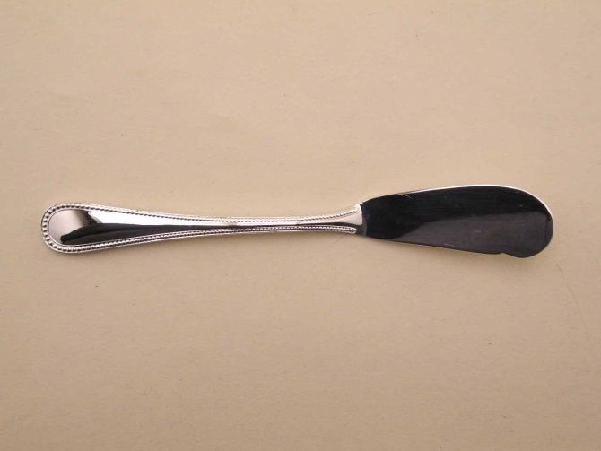 Wilkens Perlstab Louis XVI 90 versilbert Buttermesser