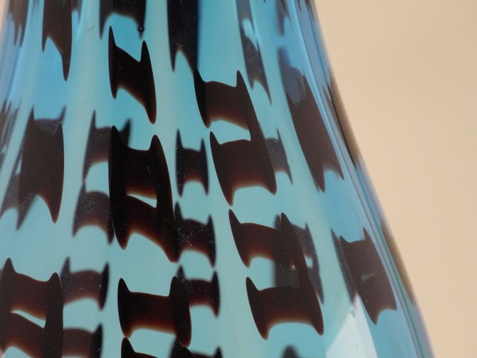 Zwiesel Studioglas Vase 5136 Granat