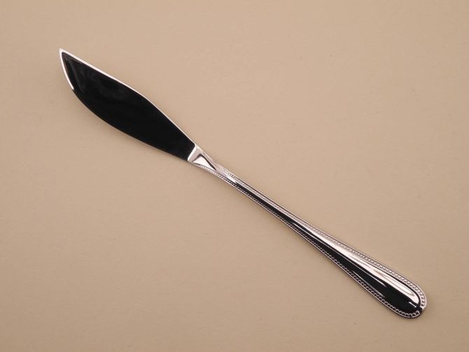 Fischmesser vintage alte Serie Coburg Perlmuster Perl Cromargan Edelstahl von WMF Besteck