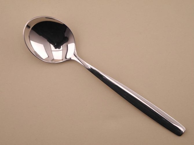 Löffel Suppenlöffel Tafellöffel vintage alte Serie Oslo Modell 4300 Cromargan poliert Edelstahl Besteck von WMF