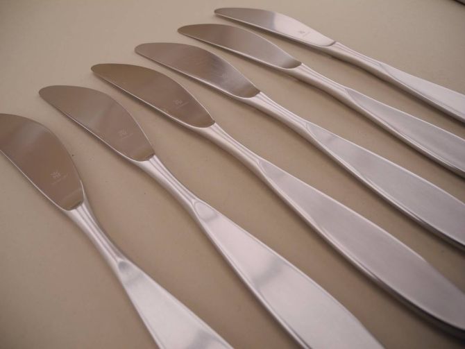 WMF Edinburgh cromargan Tafelmesser Mono Set