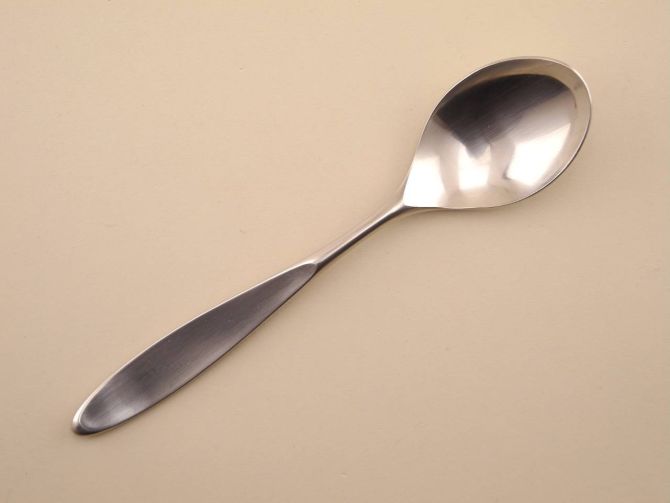Dessertlöffel Vorspeisenlöffel Cromargan aus der vintage alten Serie Edinburgh geschmiedet von WMF Besteck