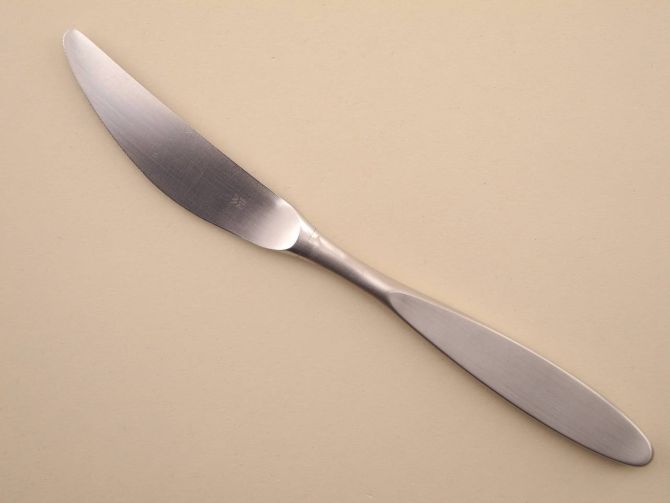 Tafelmesser eingesetzte Klinge Cromargan aus der vintage alten Serie Edinburgh geschmiedet von WMF Besteck