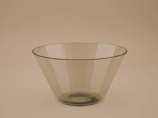 Hirschberg Braun-Feldweg Trapez Rauchtopas Schale 17cm Chip