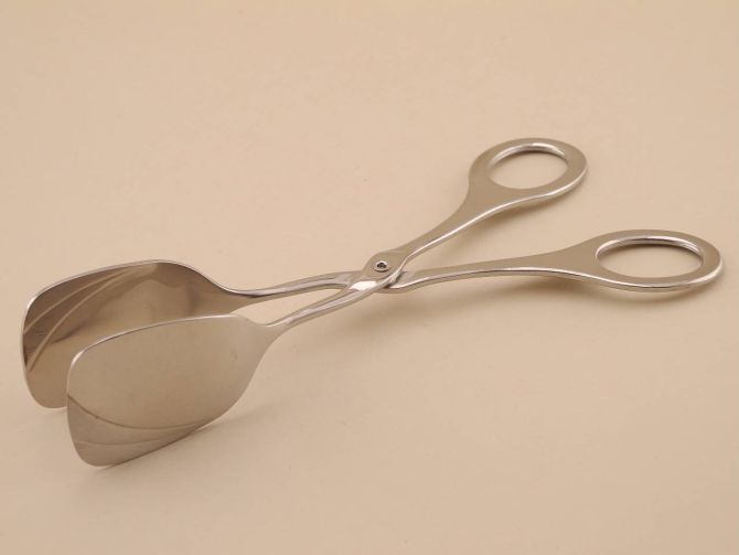 Kuchenzange Gebäckzange aus der vintage alten Serie Pico in Cromargan von WMF Besteck