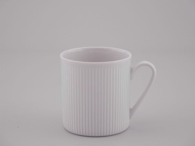 Arzberg 2075 uni weiss Kaffeetasse Obere