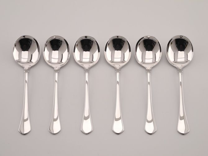 WMF Bornholm cromargan Tassenlöffel Set