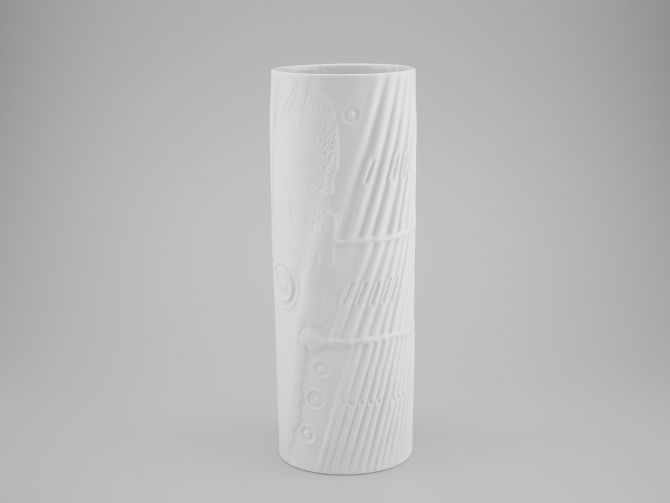 Werner Schreib Vase weiss 3053 Rosenthal
