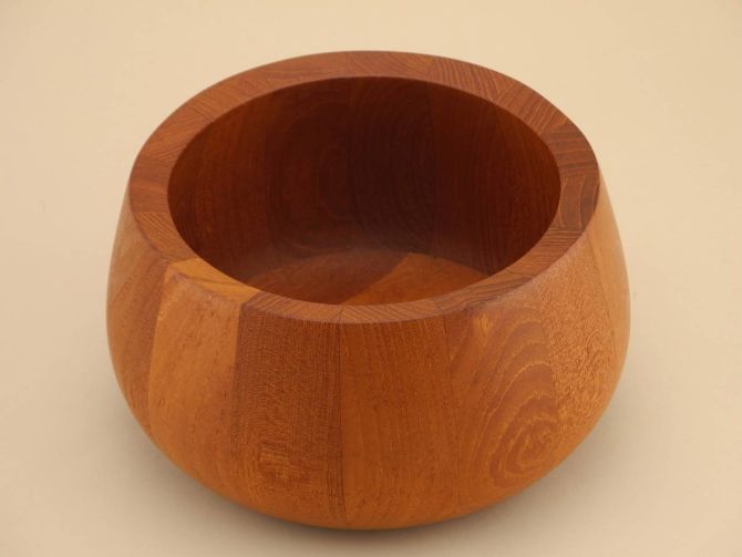Jens Quistgaard Teak Dansk Designs ltd Holzschale
