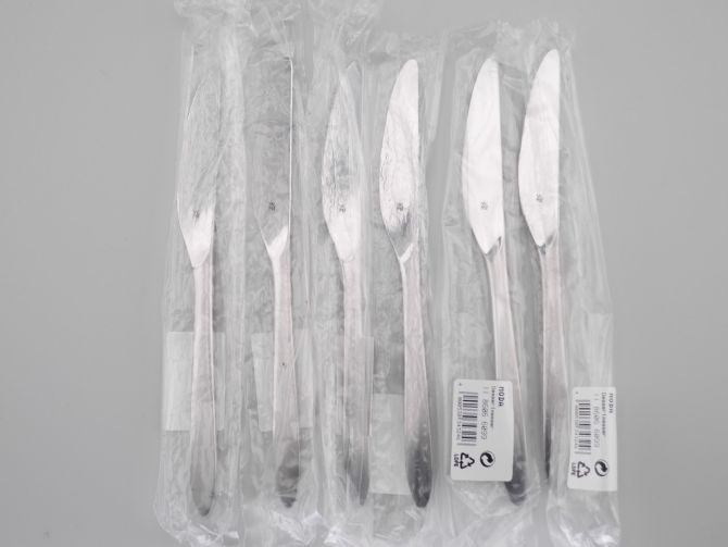 6x Vorspeisenmesser OVP in Cromargan aus der Serie Moda von WMF