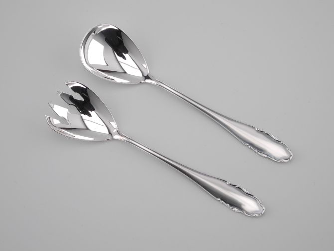 WMF 2200 Silber 800 Salatbesteck