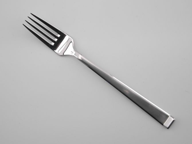 Gabel Tafelgabel aus der vintage Serie Quattro in Cromargan von WMF Besteck