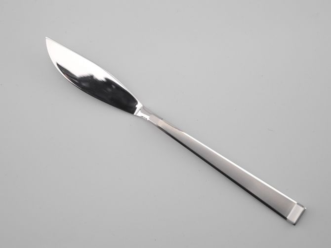 Fischmesser Fischbesteck aus der vintage alten Serie Quattro in Cromargan von WMF Besteck