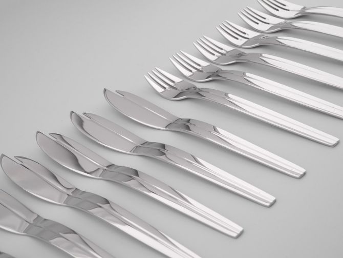 WMF Maxim`s de Paris Rue Royale cromargan Fischbesteck 6P