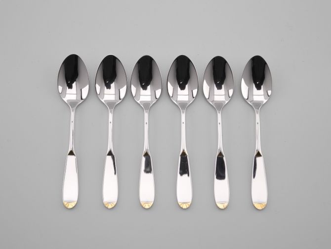 WMF Prisma Gold cromargan Mokkalöffel Set