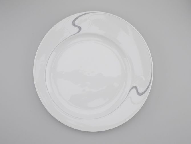 Rosenthal Asimmetria Schiefer Speiseteller