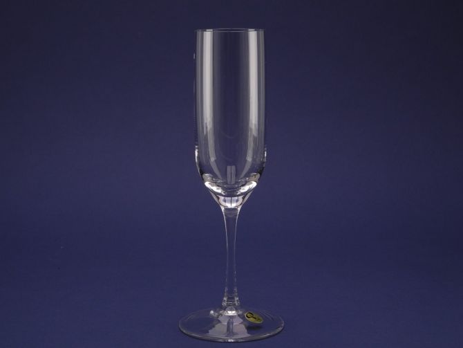 Sektglas Sektkelch transparent aus der Serie Cora 50er Jahre design Aloys Gangkofner für Peill&Putzler