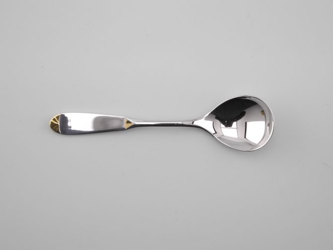 WMF Prisma Gold cromargan Zuckerlöffel