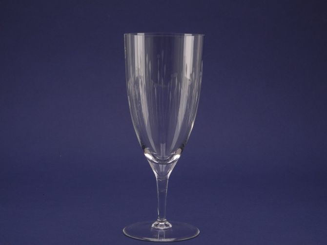 Biertulpe aus der Serie Kristall 700 mit Dekor Rakete 50er Jahre design hans Theo Baumann Rosenthal Glas