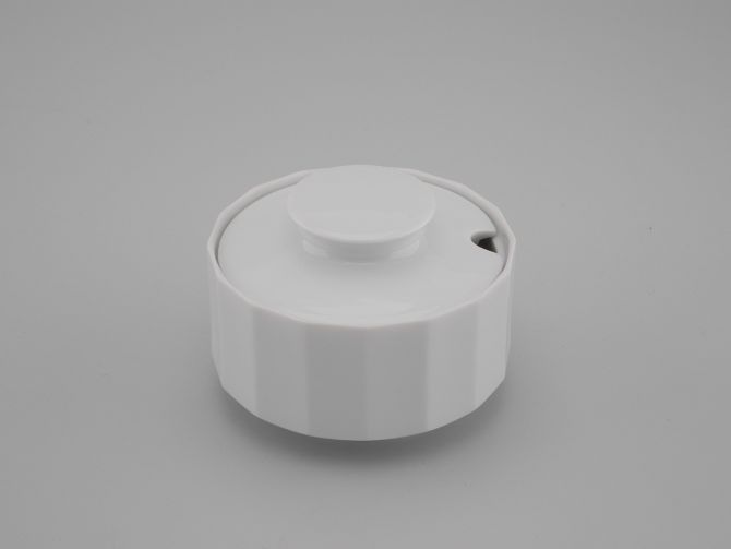 Rosenthal Polygon uni weiss Zuckerdose