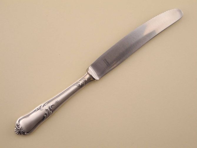 Dessertmesser Vorspeisenmesser 800 Silber vintage alte Serie Rokoko 208 von Auerhahn Bestecke Silberbesteck