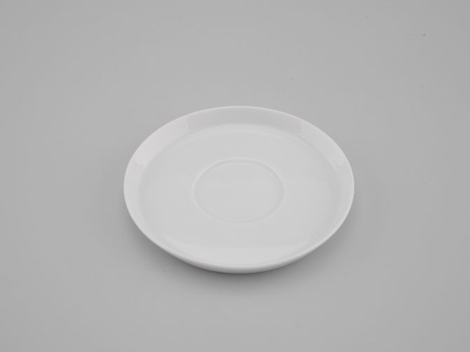 Rosenthal Polygon uni weiss Teetasse Untere